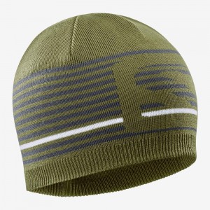 Bonnet Salomon FLATSPIN Homme Vert | ZVDPY-5093