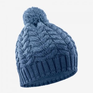 Bonnet Salomon POLY Homme Bleu | HFYXK-1354