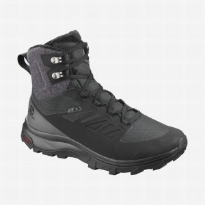 Botte Hiver Salomon OUTBLAST TS CSWP W Femme Noir | IEVFQ-7026