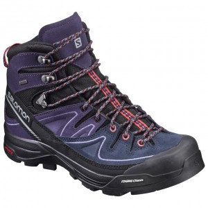 Botte Randonnée Salomon X ALP MID LTR GTX W Homme Bleu Foncé Noir | VNSHM-1603