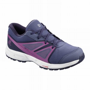 Chaussure Running Salomon SENSE CLIMASALOMON WATERPROOF Enfant Bleu | WIEMK-3157