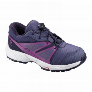 Chaussure Running Salomon SENSE CLIMASALOMON WATERPROOF Enfant Bleu | DZAXG-8315