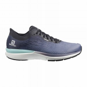 Chaussure Running Salomon SONIC 4 ACCELERATE Femme Blanche Noir | TJOXV-9064