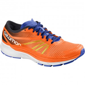 Chaussure Running Salomon SONIC RA PRO Homme Orange Blanche | LJIDF-3974