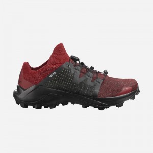 Chaussure Trail Running Salomon CROSS W /PRO Femme Rouge Noir | AUKNO-5106