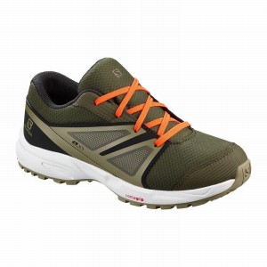 Chaussure Trail Running Salomon SENSE CLIMASALOMON WATERPROOF Enfant Noir | WJMDK-0678