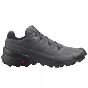 Chaussure Trail Running Salomon SPEEDCROSS 5 Homme Noir | QXADN-0896
