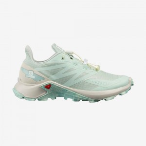 Chaussure Trail Running Salomon SUPERCROSS BLAST Femme Bleu | PYQEA-2906