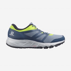Chaussure Trail Running Salomon TRAILSTER 2 Homme Bleu Grise Bleu Marine | DBKLO-8614