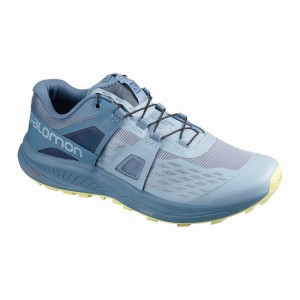 Chaussure Trail Running Salomon ULTRA W /PRO Femme Grise Bleu | MZWSL-5239