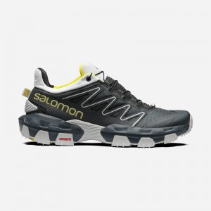 Chaussure Trail Running Salomon XA PRO STREET Femme Bleu Foncé Blanche | BOPKE-4135