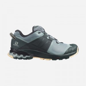 Chaussure Trail Running Salomon XA WILD Femme Vert Blanche | OVCMI-0978