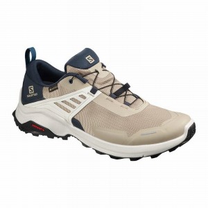 Chaussure de Randonnée Salomon X RAISE GORE-TEX Homme Bleu Marine Bleu Marine | IELJX-7593