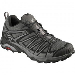 Chaussure de Randonnée Salomon X ULTRA 3 PRIME Homme Argent Noir | MTFYG-3467