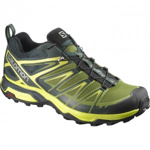 Chaussure de Randonnée Salomon X ULTRA 3 Homme Jaune Noir | GTIVN-7259