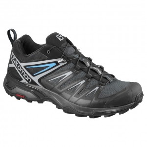 Chaussure de Randonnée Salomon X ULTRA 3 Homme Argent Noir | LQUVG-1687