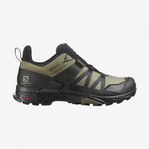 Chaussure de Randonnée Salomon X ULTRA 4 GORE-TEX Homme Vert | OELYU-2749