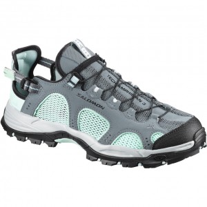 Chaussures D'eau Salomon TECHAMPHIBIAN 3 W Femme Turquoise Clair Grise | VLWSO-1390