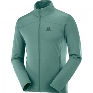 Couches Intermédiaires Salomon DISCOVERY LT FZ M Homme Vert | CQEON-5018