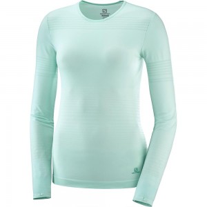 Couches Intermédiaires Salomon ELEVATE MOVE'ON LS W Femme Multicolore | KRZAY-6410