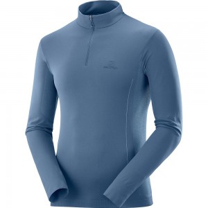 Couches Intermédiaires Salomon EXPLORE SEAMLESS HZ M Homme Noir | NKLQY-9570