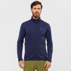 Couches Intermédiaires Salomon Homme Bleu Marine | YSTQL-2154