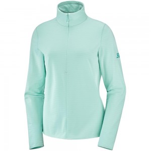 Couches Intermédiaires Salomon OUTRACK HALF ZIP W Femme Multicolore | HIDWJ-5740