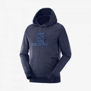 Couches Intermédiaires Salomon SHIFT HOODIE M Homme Bleu Marine | TMRZQ-0953