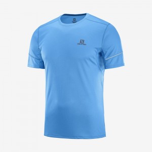 Hauts Salomon AGILE Homme Bleu | TDUBG-6752