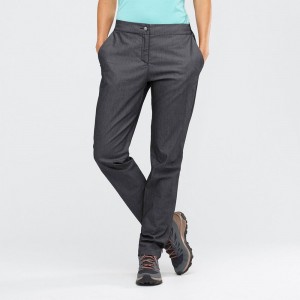 Pantalon Salomon WAYFARER TAPERED DENIM Femme Noir | JMYCW-1942