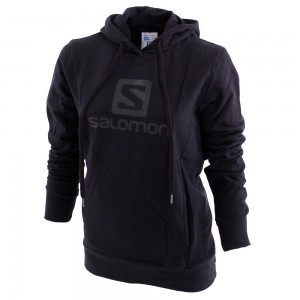 Pulls De Golf Salomon BE STILL W Femme Noir | JIGDT-3079