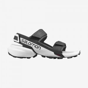 Sandale Salomon SPEEDCROSS Homme Noir Blanche | BJENK-5324
