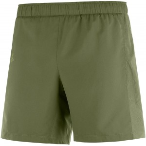 Short Salomon AGILE 2IN1 M Homme Vert Olive | MCGND-2890
