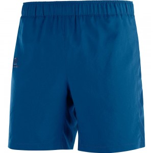 Short Salomon AGILE 7" M Homme Bleu | FGXLE-8741