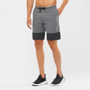 Short Salomon XA TRAINING Homme Grise Noir | FHLJR-5749