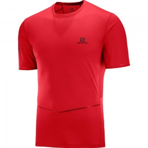 T Shirts Salomon SENSE ULTRA M Homme Rouge | SONED-5946