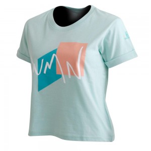 T Shirts Salomon WMN CROPPED TEE Femme Multicolore | GHPUM-1497