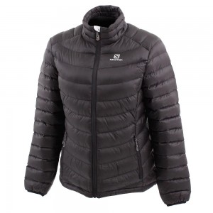 Vestes Salomon AGENTA JKT W Femme Noir | KLOWT-2156