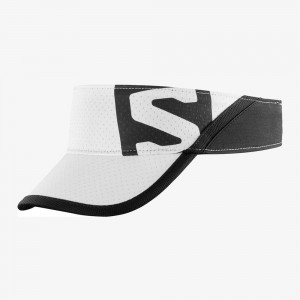 Visor Salomon XA VISOR Homme Blanche Noir | BMDXN-6924