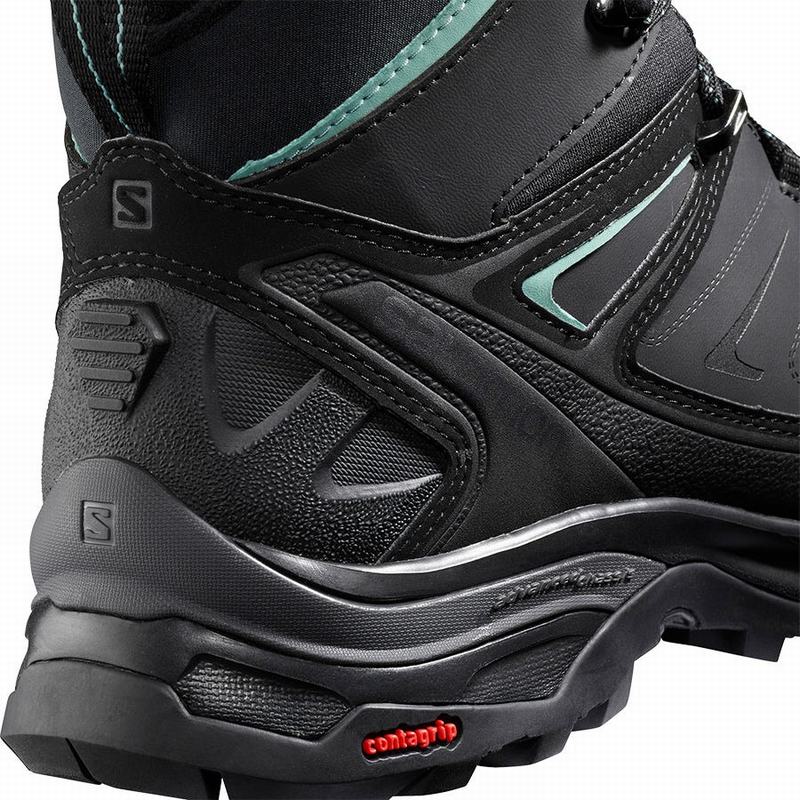 Botte Hiver Salomon X ULTRA MID CS WP W Femme Noir | DLTJX-4728