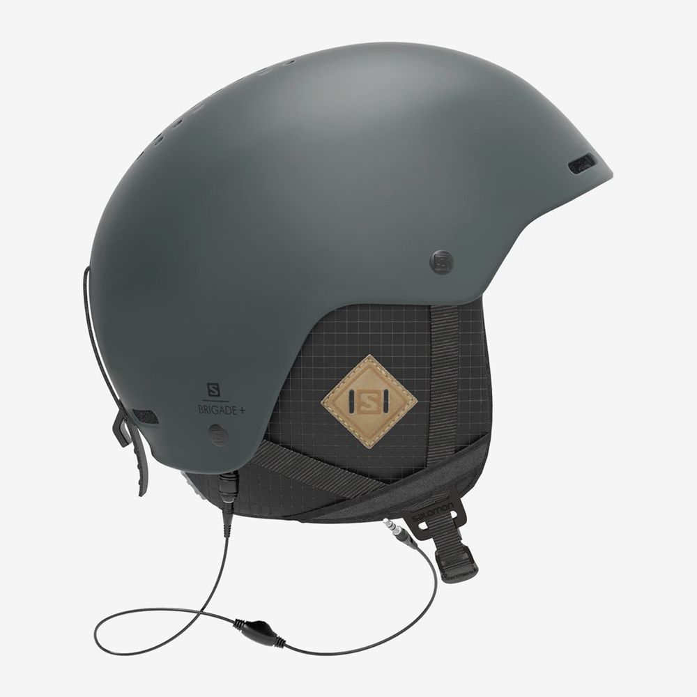 Casques Salomon BRIGADE+ AUDIO Homme Noir | ZHOAF-3248